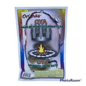Oya aromatic Herb bath/ baño aromático de hierbas Oya